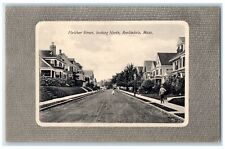 1914 Fletcher Street Dirt Road Houses View Roslindale Massachusetts MA Postcard picture