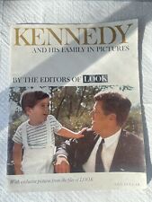 VINTAGE KENNEDY AND HIS FAMILY IN PICTURES, LOOK MAGAZINE 1963, Bent Corners picture