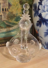 JULISKA (BERRY & THREAD)Perfume Bottle Mouth Blown Lead Free Glass B353/C Signed picture