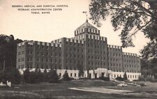 Postcard ME Togus Maine Hospital Veterans Administration Vintage PC e9434 picture
