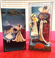 Disney Fairytale Collection Alice in Wonderland Alice & the Red Queen Dolls NEW picture