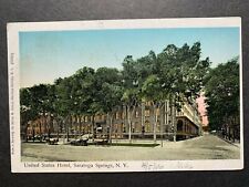 Postcard Saratoga Springs NY - c1900s United States Hotel - Copper Windows picture
