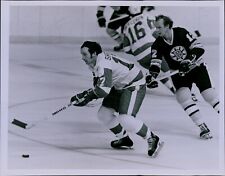 LD216 Original Clifton Boutelle Photo BOSTON BRUINS DETROIT RED WINGS Hockey picture
