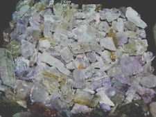 Kunzite crystal natural pink/clear 1/8-1/2