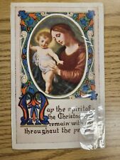 1938 Washington D.C Antique Embossed Christmas Postcard picture