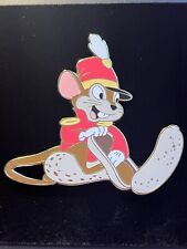 RARE LE 100 JUMBO DISNEY PIN TIMOTHY DUMBO ONCE UPON A MOUSE GOLD ENAMEL NIP picture