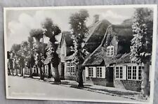 RPPC Mogeltonder Slotsgade Streetscape Houses Denmark Vintage Postcard picture