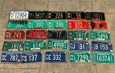 Kansas License Plate LOT 1960’s-70’s Antique Old Vintage Qty25 Marion County USA picture
