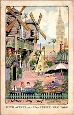 Postcard Kiddies Play Roof at Prince George Hotel Fifth Ave & 28th New York City picture