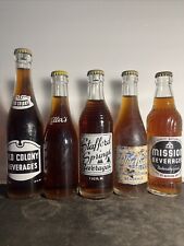 5x Root Beer Soda Bottles, 10 Oz. Old Colony(Aiken S.C.), Miller’s- picture