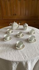 19th century French porcelain coffee or tea set picture