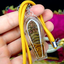 Snake Naga Pendant Necklace Thai Buddha Phaya Nak Protection Fortune Prai Oil picture