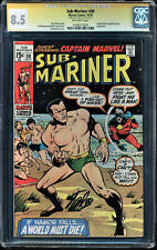 SUB-MARINER #30 CGC 8.5 SS STAN LEE  HIGHEST GRADED SS COPY #0248377029 picture