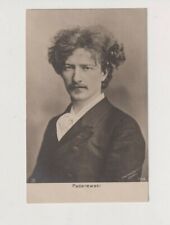 Postcard Political Ignacy Jan Paderewski Composer Prime Minister Musician 19040s picture
