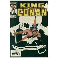 King Conan (1980 series) #19 in Fine minus condition. Marvel comics [x: picture
