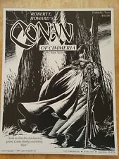 11x14 Conan of Cimmeria Fantasy Art 6 Prints. portfolio two. 1989 Bart Sears picture