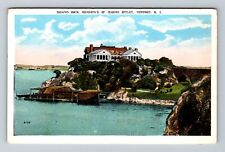 Newport RI-Rhode Island, Beacon Rock, Residence, Antique, Vintage Postcard picture