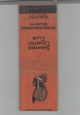Matchbook Cover Shawnee Country Club Wilmette, IL picture