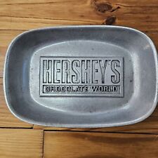 Vintage Hersheys Chocolate World Candy Dish Cast Metal Wilton picture