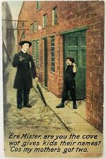 Vintage Postcard Dialect in Britain English Names Minister My Mother's Got Two  picture