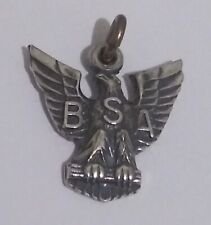 Vintage Sterling Silver BSA Eagle Scout Badge picture