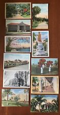 Vintage Postcard Lot 30 Postcard Mexico Hawaii Yellowstone USA Posted Linen Real picture