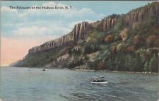 Palisades of the Hudson River New York Postcard picture