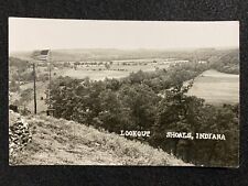 Shoals Indiana IN Lookout Antique RPPC Real Photo Postcard picture