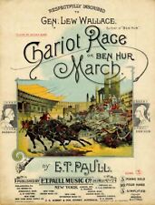 Chariot Race Music Sheet by E. T. Paull - Music Sheets picture