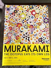 Takashi Murakami original exhibition poster from a Canadian Show in 2018 picture