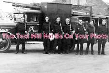 NF 1289 - WW2 ARP Wardens & Truck, Baker Street, Gorleston, Norfolk c1942 picture