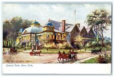 c1910's The Casino Inviting Restaurant Central Park New York Oilette Postcard picture