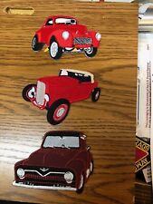 HOT RODS 1932 FORD 41 WILLYS GASSER  '54 FORD F-100 PICKUP   3  IRON ON PATCHES. picture