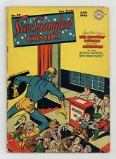Star Spangled Comics #59 GD/VG 3.0 RESTORED 1946 picture