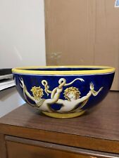 Large Rare Gio Ponti Bowl Vase Made in Italy Art Deco picture