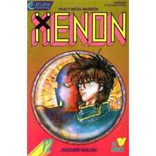 Xenon #12 Eclipse comics VF minus Full description below [h, picture