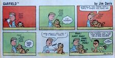 Garfield by Jim Davis - scarce Lyman app. - Sunday comic page - June 15, 1980 picture