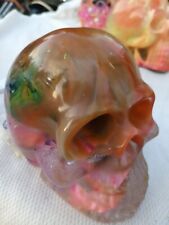 Unique Hand Made Resin Skull picture