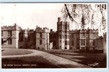 RPPC WARWICK Castle Visitor's Entrance ENGLAND UK Postcard picture