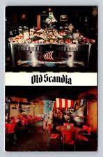 Opa-Locka FL-Florida, Old Scandia Scandinavian Smorgasbord Vintage Postcard picture
