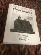 Alumni Directory Centennial Edition Oklahoma State University 1890-1990 picture