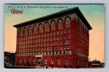 Cleveland OH-Ohio, New YMCA Building, Advertise, Antique Vintage c1913 Postcard picture