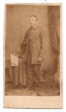 ANTIQUE CDV 1863 HANDSOME BEARDED MAN IN SUIT H. EIGEME HEEF picture