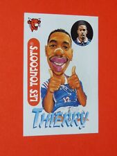 THIERRY HENRY AS MONACO COW QUI RIT TOUFOOT'S FOOTBALL FRANCE 98 1998 PANINI picture