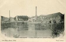 CPA 02 VAILLY SUR AISNE THE ELECTRICAL FACTORY AND RUBBER (cpa industry picture