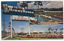 Phoenix AZ Hiwayhouse Del Webb's Motel Hotel Postcard Arizona picture
