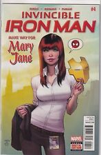 Invincible Iron Man #4 Mary Jane Cover Marvel Comics 2016 VF/NM picture