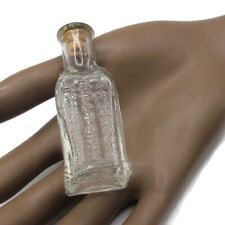 Antique Chamberlain's Hand Lotion Bottle. Glass Embossed with Cork Empty picture