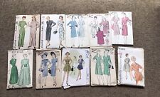 Vintage 50s 60s Sewing Patterns Lot of 10 Advance McCalls Simplicity picture