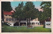 Postcard Rhodes' Mountain Inn Scotrun PA  picture